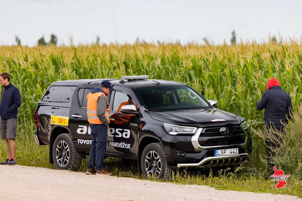 Testiniame „Samsonas Rally Rokiškis“ greičio ruože tempą diktavo ukrainiečiai su WRC „Mini“