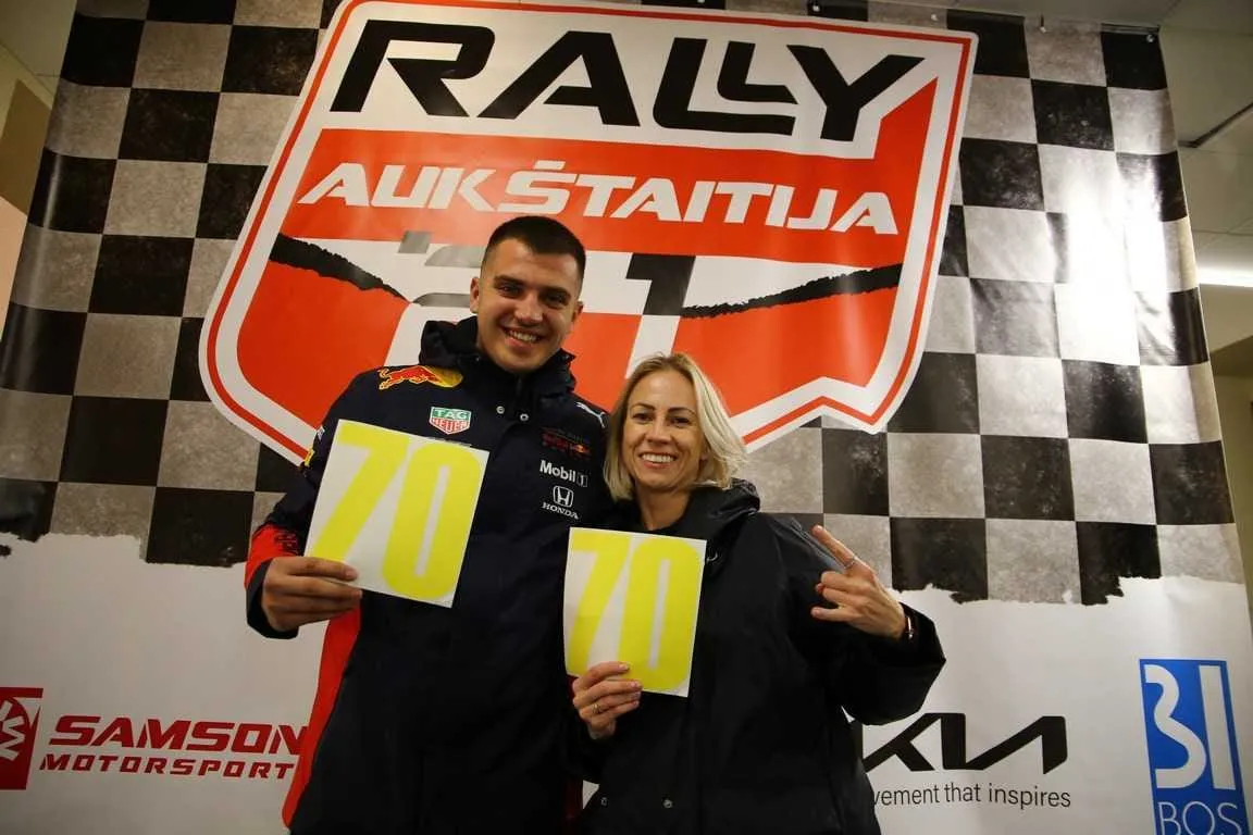 Ramūnui Čapkauskui „Rally Aukštaitija“ varžybose suteiktas išskirtinis starto numeris