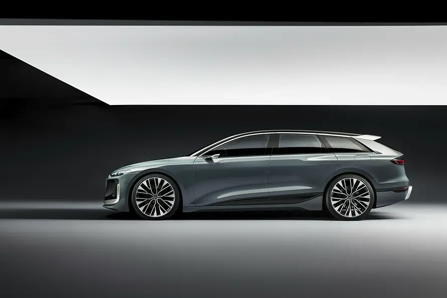 Legendinis naujos kartos universalas – koncepcinis „Audi A6 Avant e-tron“