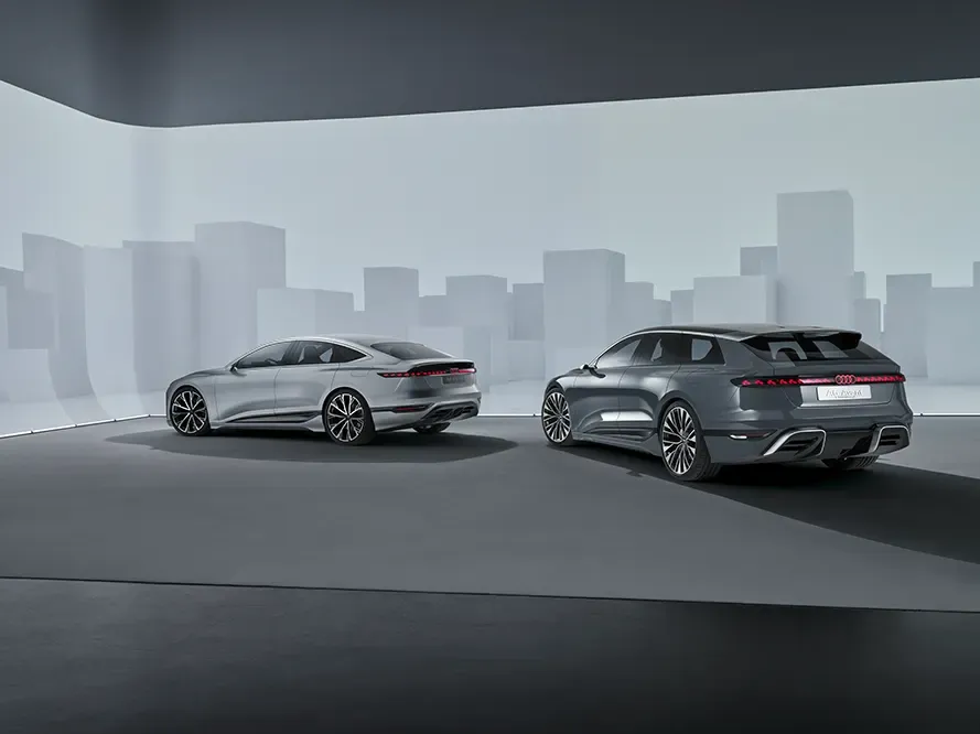 Legendinis naujos kartos universalas – koncepcinis „Audi A6 Avant e-tron“