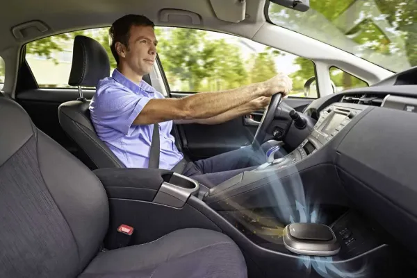 Pavojai automobilio salone: ne tik karštis, bet ir oras