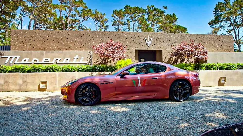 Maserati GranTurismo Folgore: 1200 AG sportinis automobilis be kamufliažo