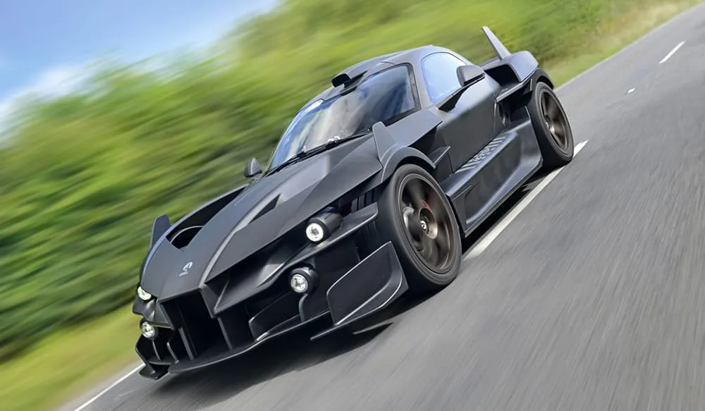 „Ariel Hipercar” – elektromobilis su dujų turbinos generatoriumi – jau pakeliui