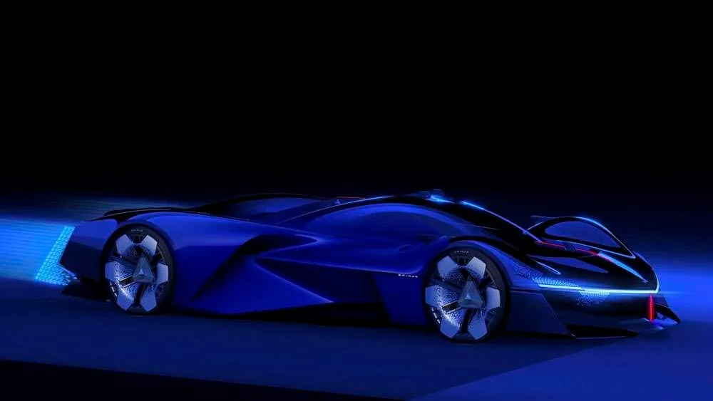 „Alpine Alpenglow”: vienvietis hiperautomobilis su permatomu kėbulu ir vandeniliniu varikliu