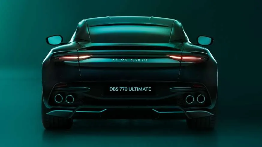 „Aston Martin” išslaptino „DBS 770 Ultimate”