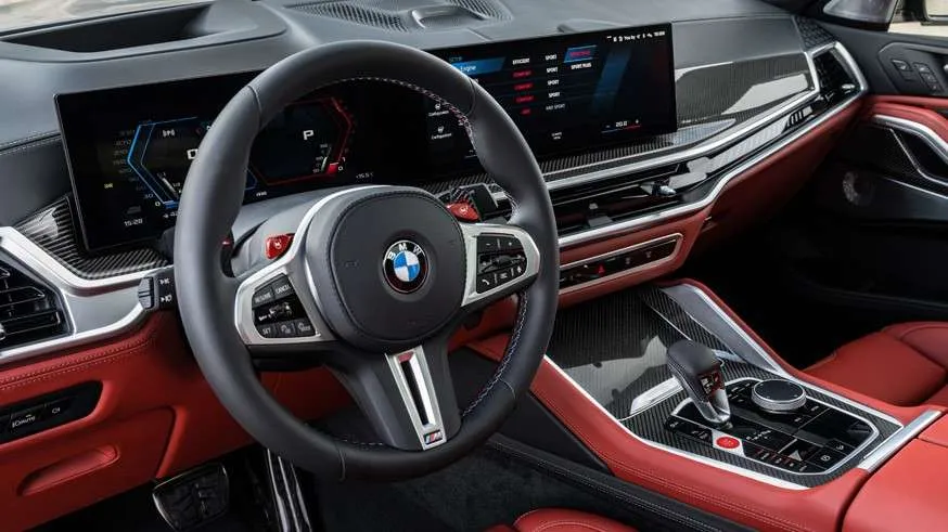 Atnaujinti BMW X5 M ir X6 M: „lengvasis hibridas”, atnaujinta išvaizda ir didesnis ekranas