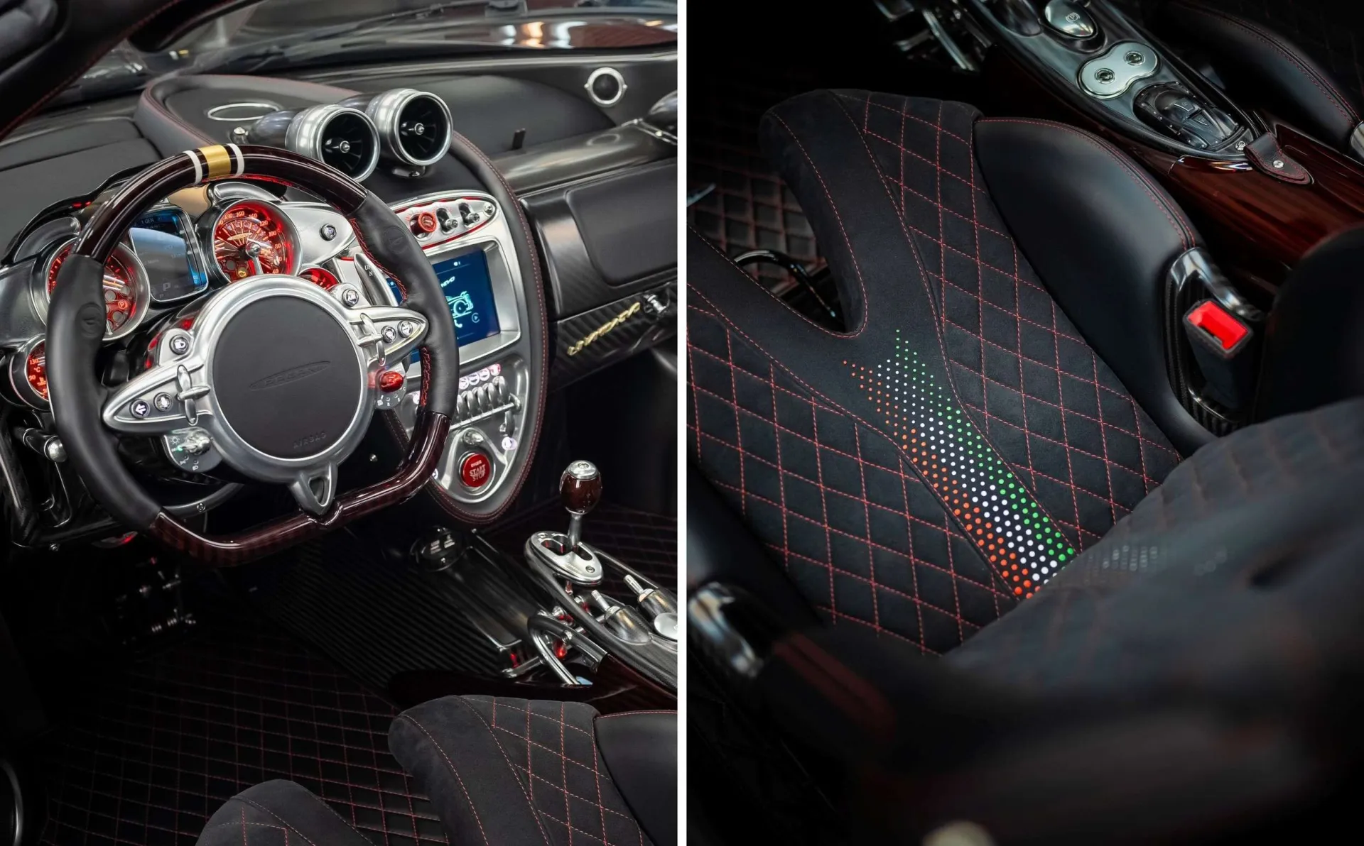 „Pagani Huayra Dinamica Evo”: unikalus roadsteris su kobros formos oro įsiurbimo angomis