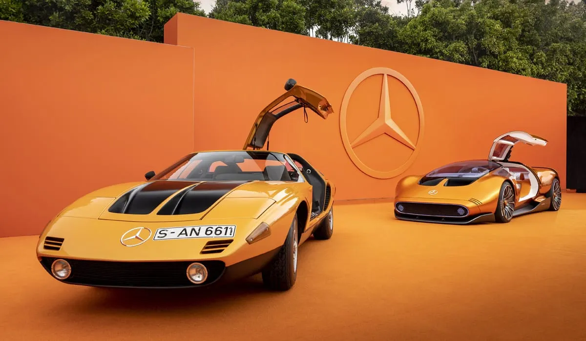 Superautomobilis „Mercedes-Benz Vision One-Eleven”: sugrįžimas į ateitį