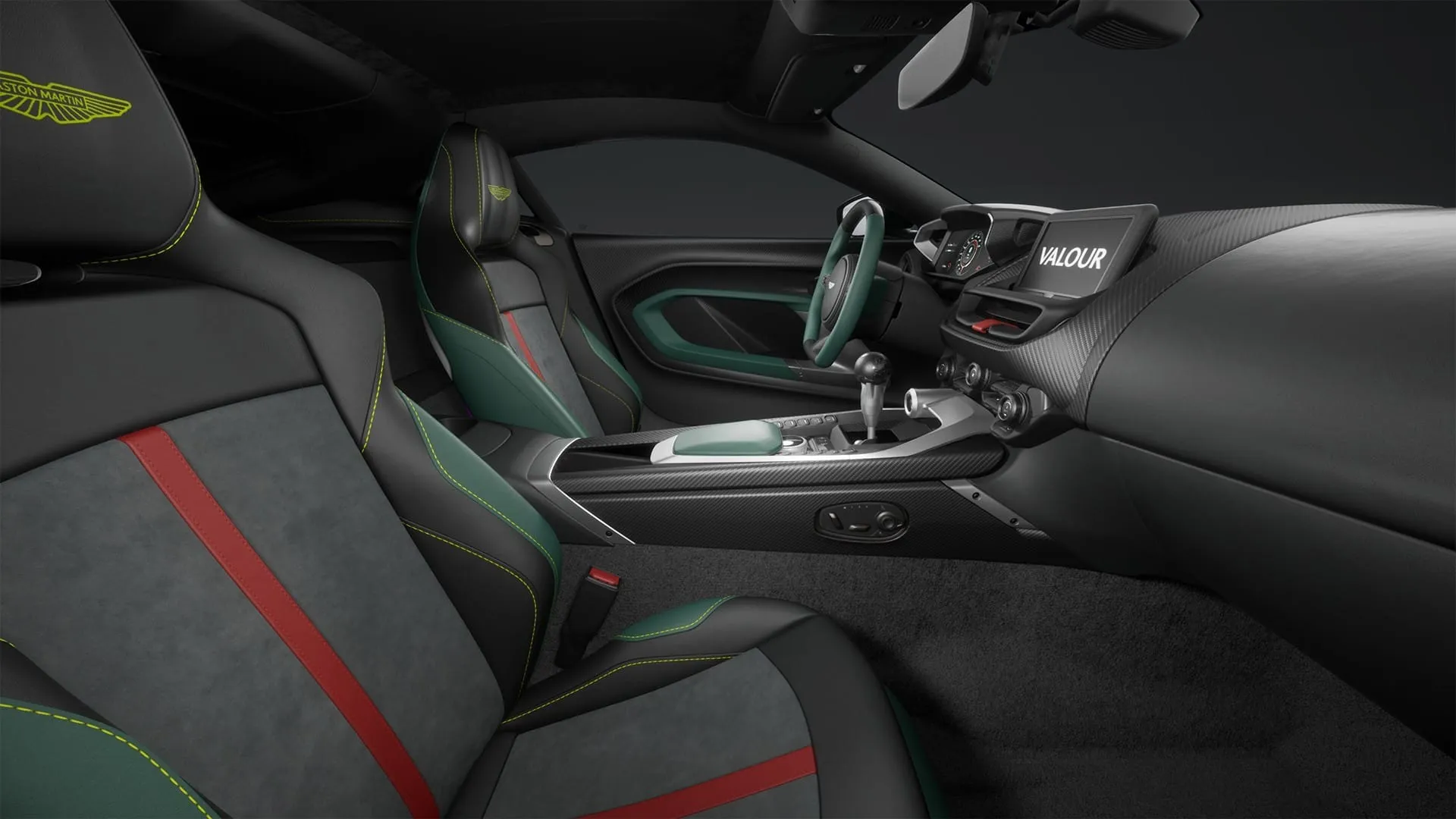 Riboto tiražo „Aston Martin Valour” su V12 varikliu ir automatine pavarų dėže