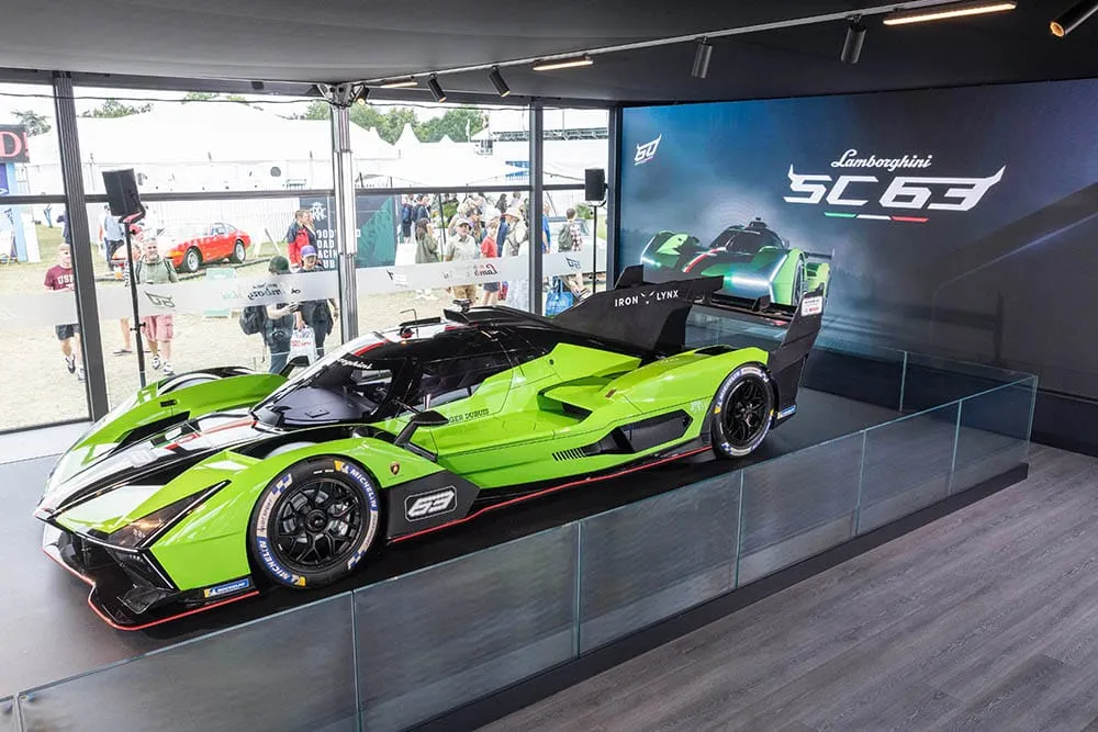 „Lamborghini” pristatė SC63: hibridinį lenktynių prototipą