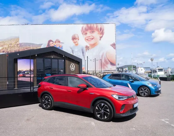 „Volkswagen“ e-mobilumo paviljonas Nidoje – geriausia vieta šią vasarą susipažinti su ID. šeimos modeliais