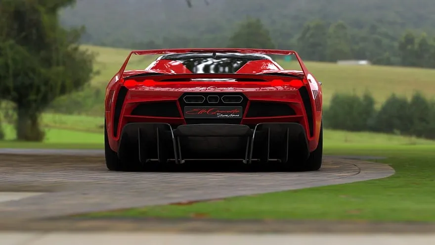 „Angelelli Effequaranta”: itališkas hibridinis superautomobilis, sukurtas „Ferrari F40” pagrindu
