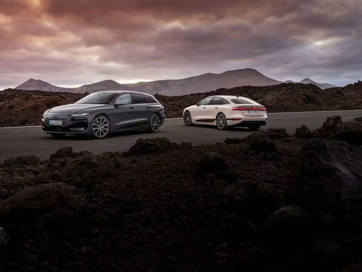 Vidutinio dydžio segmento naujovės: „Audi A6 e-tron“ nustato dizaino ir nuvažiuojamo atstumo standartus
