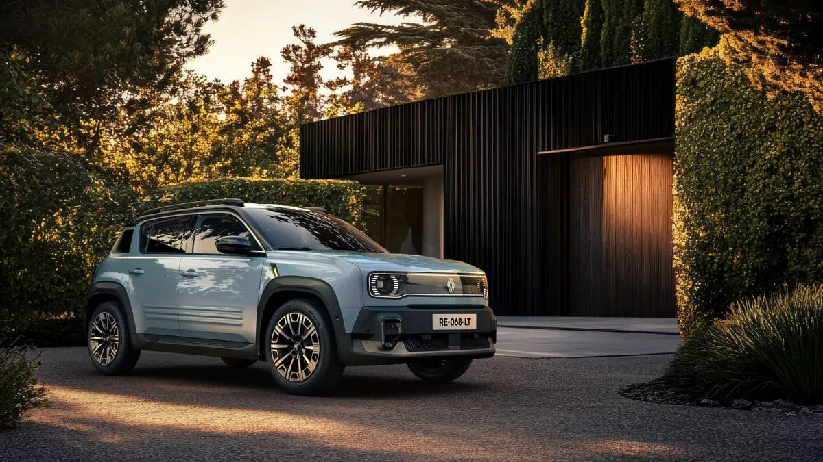 Paryžiaus automobilių parodoje – universaliojo elektrinio „Renault 4 E-Tech“ premjera
