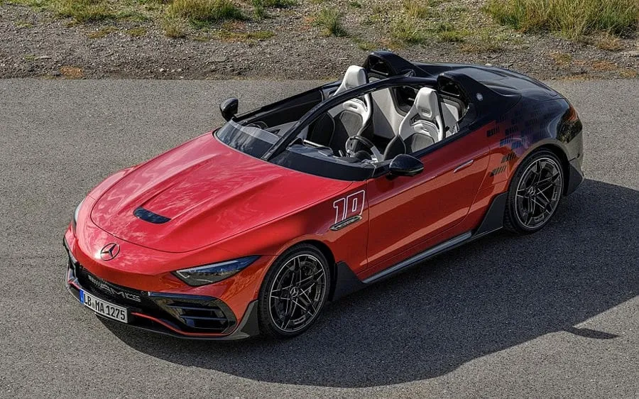 Mercedes-AMG PureSpeed rodsteris: greitas, triukšmingas, brangus