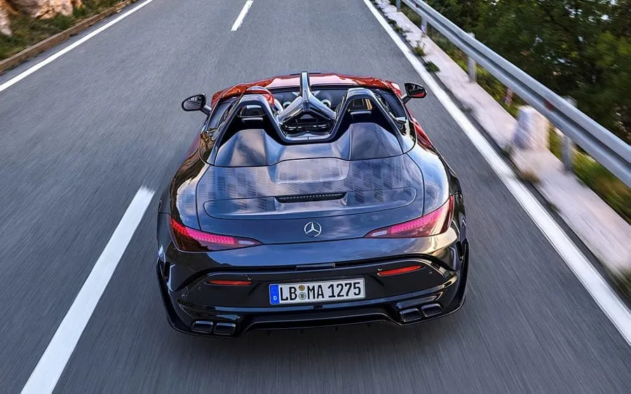 Mercedes-AMG PureSpeed rodsteris: greitas, triukšmingas, brangus