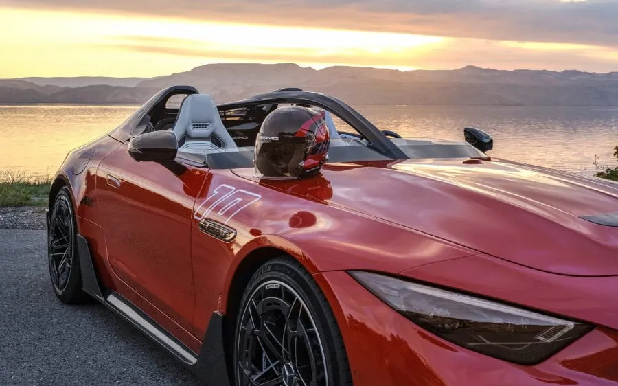 Mercedes-AMG PureSpeed rodsteris: greitas, triukšmingas, brangus