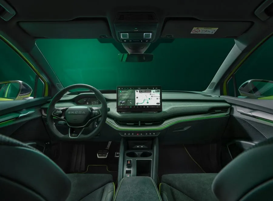 „Škoda“ elektromobilių gamą papildė greičiausiai įsibėgėjantis modelis