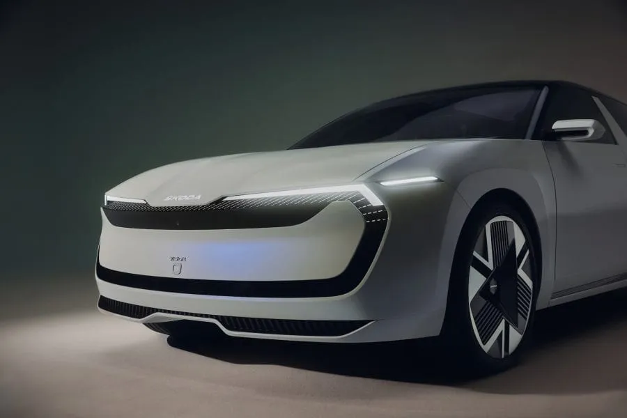 „Škoda“ pristatė elektrinį ateities universalą – „Vision O“ koncepciją