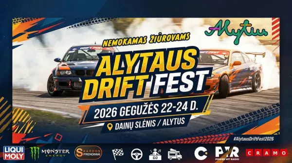 Alytus drift plakatas