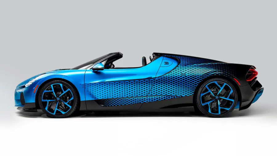 Aukšto skrydžio vabalėlis: pristatytas unikalus „Bugatti W16 Mistral Fly Bug“