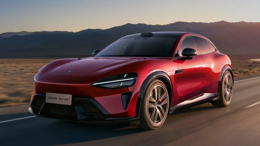 Sportinio krosoverio „Xiaomi YU7 GT“premjera ir atnaujintas Niurburgringo rekordas