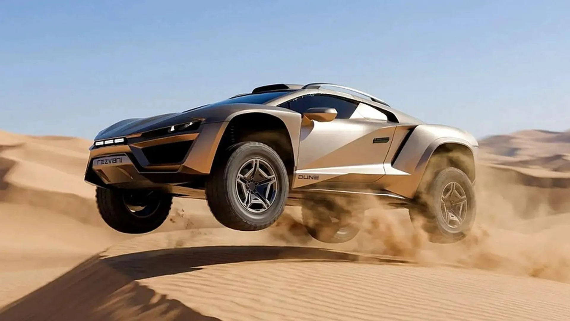 „Rezvani Dune“: kai „Lamborghini Huracan“ tampa 811 AG bekelės monstru