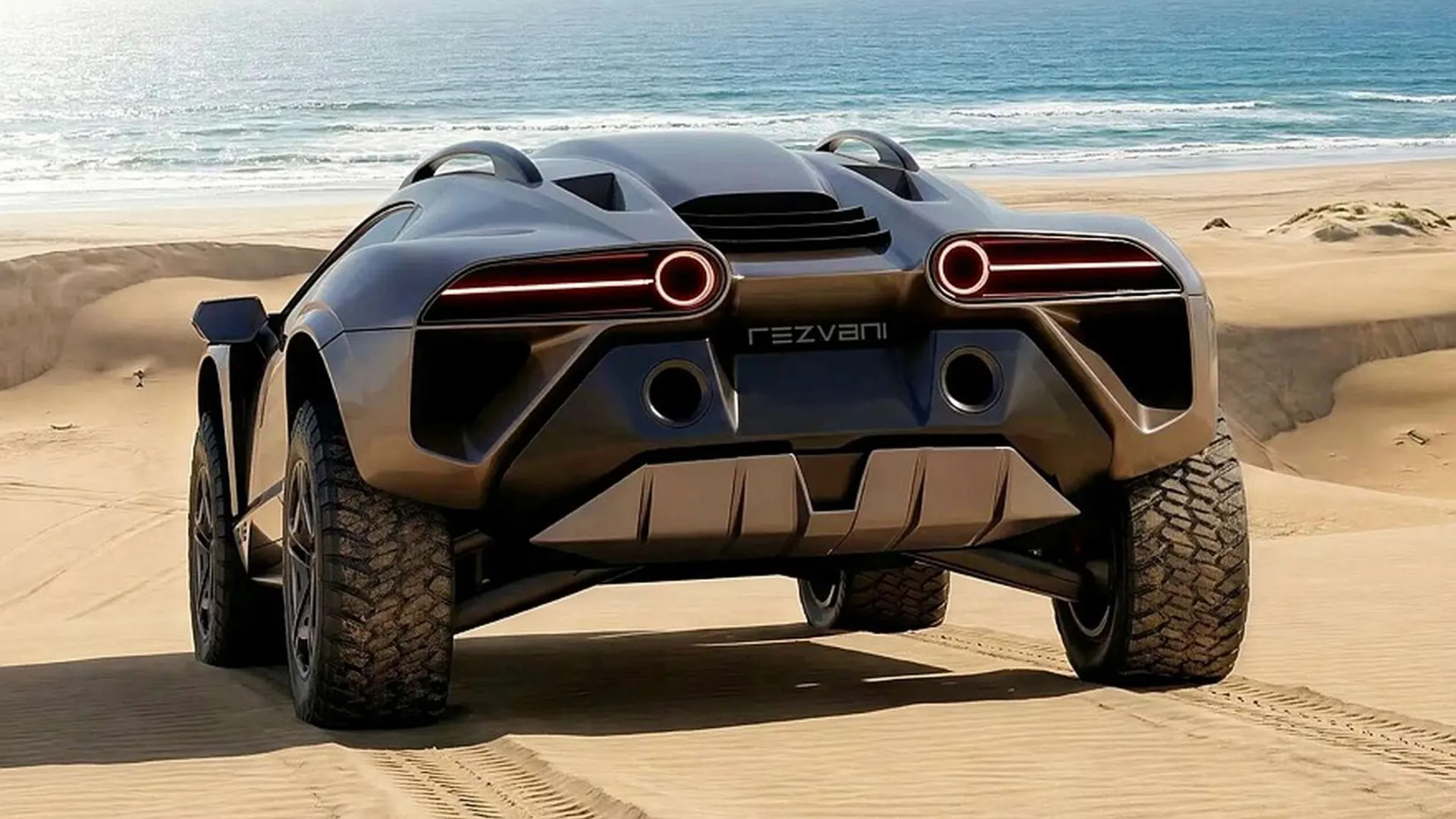 „Rezvani Dune“: kai „Lamborghini Huracan“ tampa 811 AG bekelės monstru