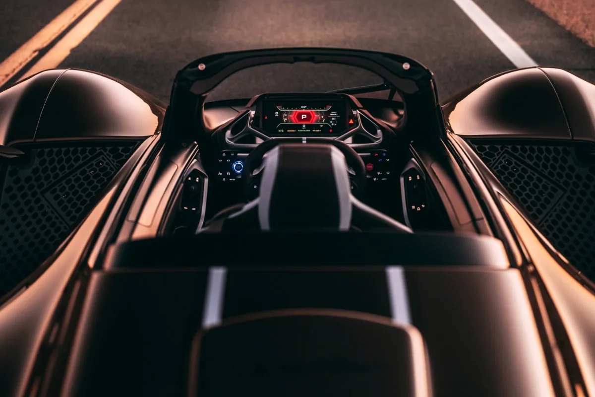 „Czinger 21C Spyder“: du nuimami stogai ir dar daugiau 3D spausdinimo technologijų
