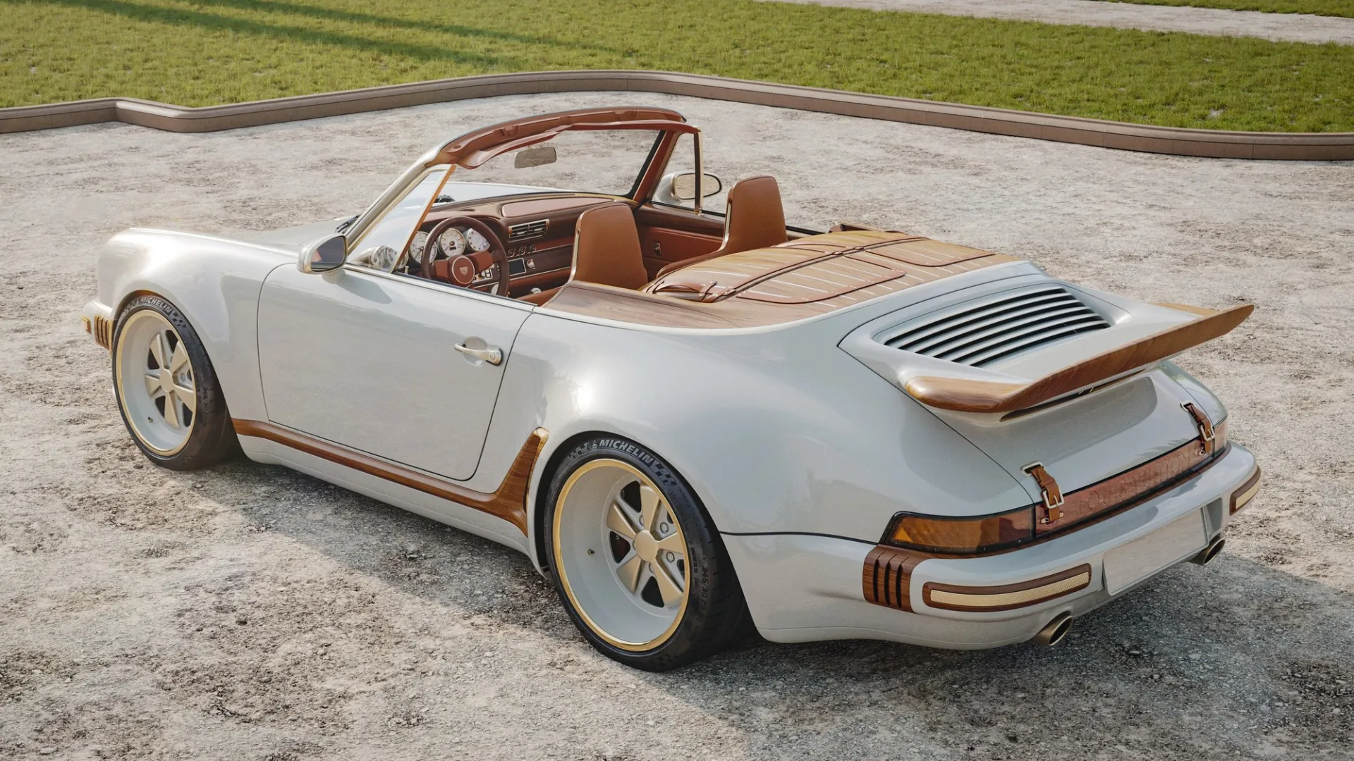 Singer Vehicle Design pristatė bendradarbiavimo su Louis Vuitton rezultatą