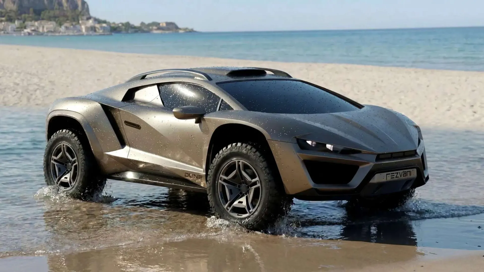 „Rezvani Dune“: kai „Lamborghini Huracan“ tampa 811 AG bekelės monstru