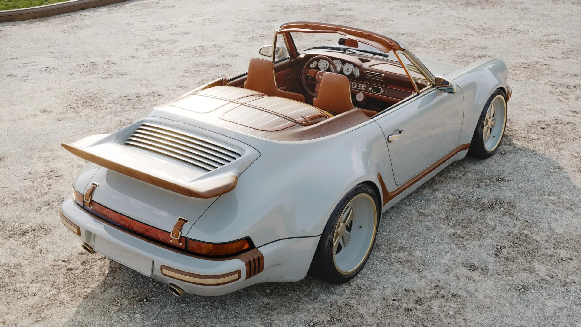 Singer Vehicle Design pristatė bendradarbiavimo su Louis Vuitton rezultatą