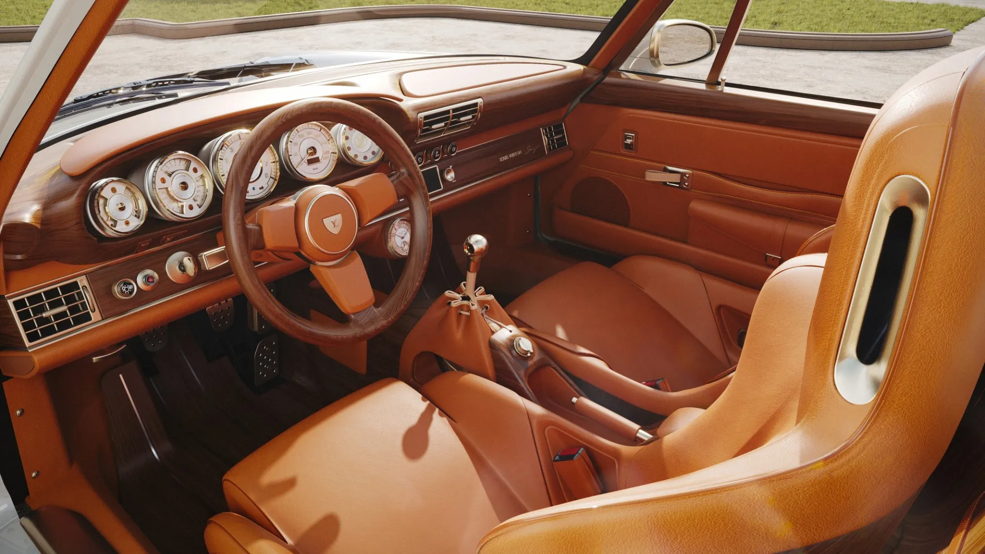 Singer Vehicle Design pristatė bendradarbiavimo su Louis Vuitton rezultatą