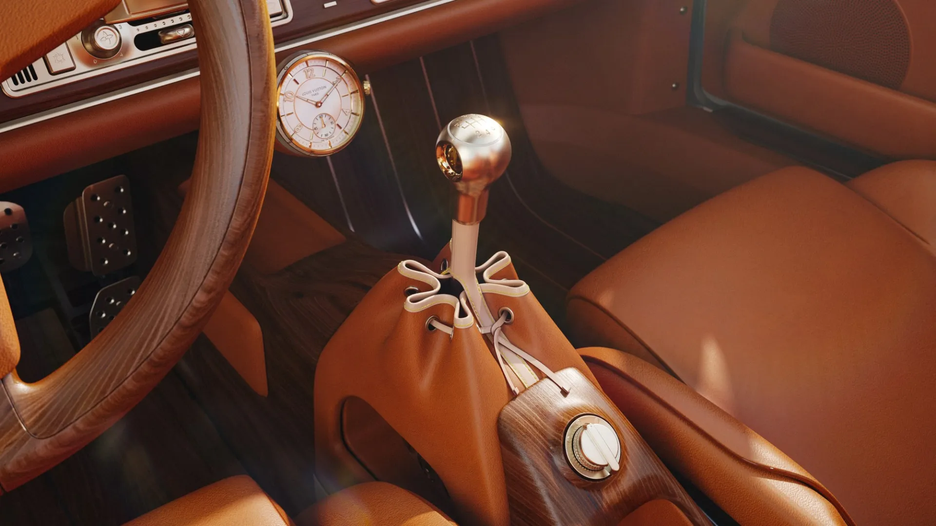 Singer Vehicle Design pristatė bendradarbiavimo su Louis Vuitton rezultatą