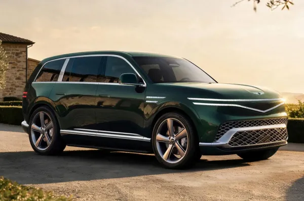 „Genesis GV90“ oficialiai pristatytas Europoje: Pietų Korėjos kūrinys tapo didžiausiu elektriniu SUV Senajame žemyne